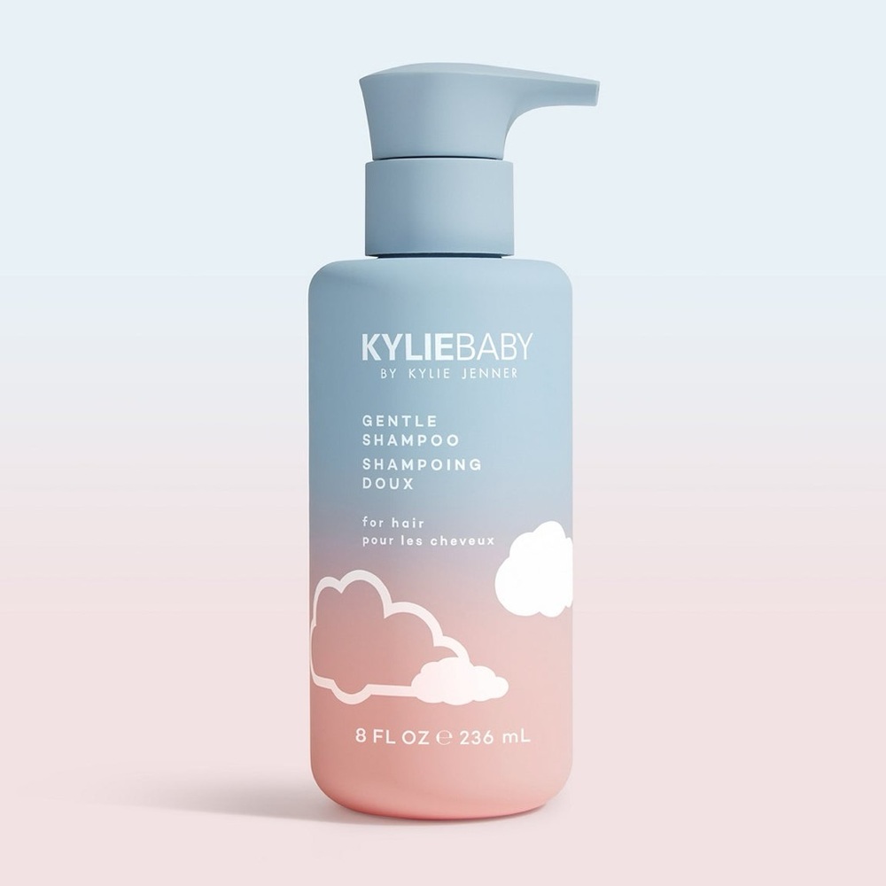 Kylie Cosmetics Blue and Pink Hair Care Dreamy Pump Baby Shampoo Kardashian